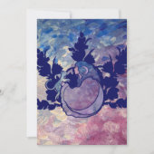 Kat Heks Maan Godin Wiccan Kat Persoon Invitati Kaart (Voorkant)