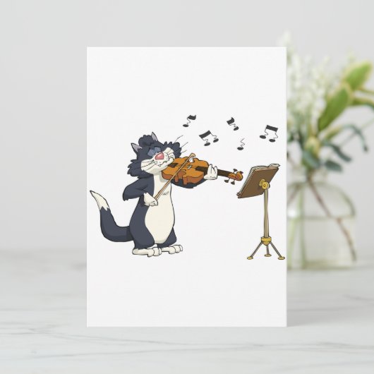 Kat het geweld afspelen kaart (Staand voorkant)