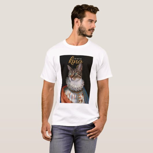 Kat het One True King T-shirt (Voorkant volledig)