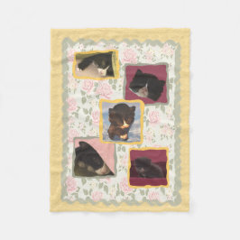 Kat, het Zoete Huis van het Huis van de Katten van Fleece Deken