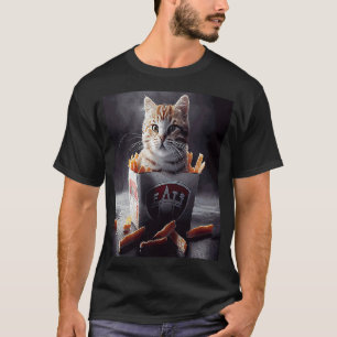 Kat Hockey friet T-shirt