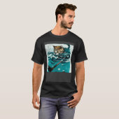 Kat Hockey Onderwater T-shirt (Voorkant volledig)
