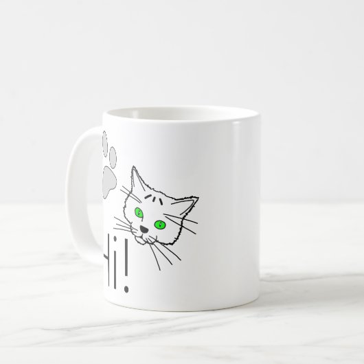 Kat - Hoi! Koffiemok (Voorkant links)