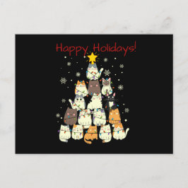 Kat Holiday! Feestdagenkaart