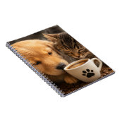 Kat Hond en Koffie Notitieboek (Rechterzijde)