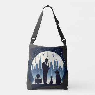 Kat, hond, Jazz Crossbody Tas