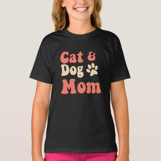 Kat Hond Mam T-shirt (Voorkant)