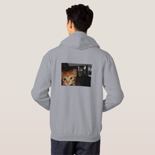 Kat Hoodie (Achterkant volledig)