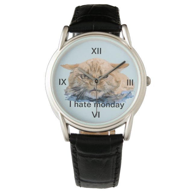 kat-horloge horloge (Voorkant)