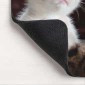 Kat Huisdier Foto gepersonaliseerd Muismat (Hoek)