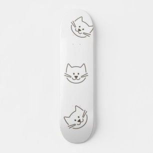 kat, huisdier, kitten, kat, dier, miauw, poot, whi persoonlijk skateboard