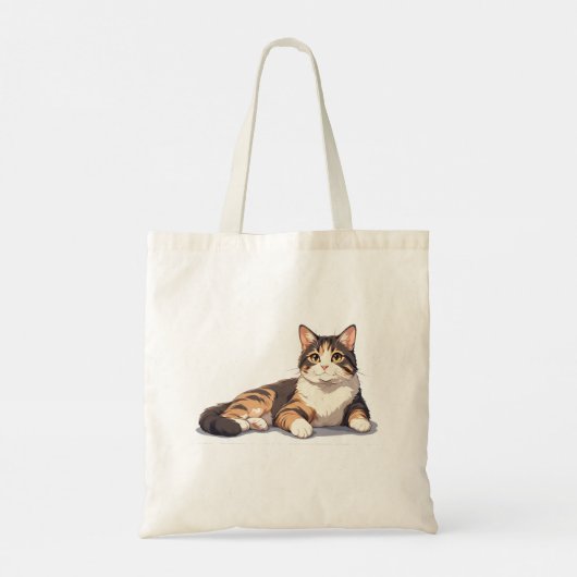 Kat Humor trotse ouder van een verwende kat Tote Bag (Achterkant)