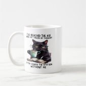 Kat Ik heb de leeftijd bereikt toen mijn gedachten Koffiemok (Links)