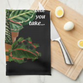 Kat ik kijk naar je zong Parody Planten Theedoek (Quarter Fold)