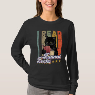 Kat ik las boekenboekhandboeken lezen t-shirt