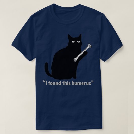 Kat ik vond dit Humerus bot van MotorManiac T-shirt (Design voorkant)