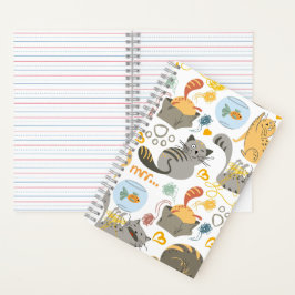 Kat illustratie notitieboek