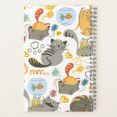 Kat illustratie notitieboek (Achterkant)