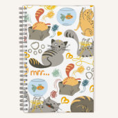 Kat illustratie notitieboek (Voorkant)
