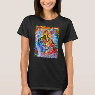KAT IMPRESSIONIST Katje Kitty Ik Ben Een Kat  Mama T-shirt