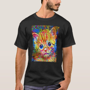 KAT IMPRESSIONIST Katje Kitty Ik Ben Een Kat  Mama T-shirt