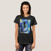 KAT IMPRESSIONIST Kitten Kitty Ik Ben Een Kat   Ma T-shirt (Voorkant volledig)