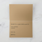 Kat in Bag Surprise Birthday Party Invitation (Binnen)