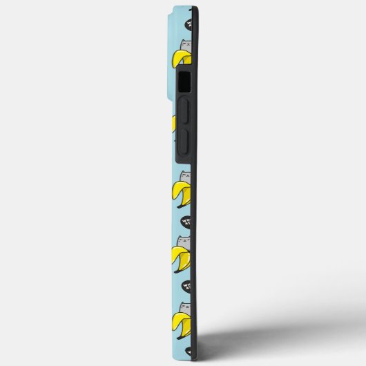 Kat in banaan Case-Mate iPhone case (Achterkant / Links)