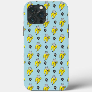 Kat in banaan Case-Mate iPhone case