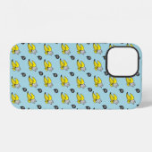 Kat in banaan iPhone hoesje (Achterkant horizontaal)