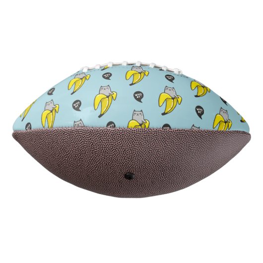 Kat in bananen american football (Gedraaid 270)