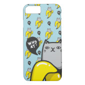 Kat in bananen Case-Mate iPhone case (Achterkant)