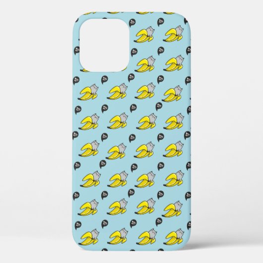 Kat in bananen Case-Mate iPhone case (Achterkant)