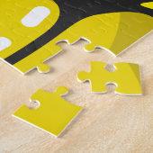 Kat in bananen legpuzzel (Zijkant)