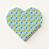 Kat in bananen notitieboek (Achterkant)