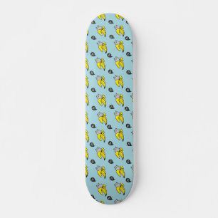 Kat in bananen persoonlijk skateboard