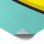 Kat in bananen poster (Hoek)