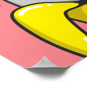 Kat in bananen poster (Hoek)