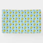 Kat in bananen spandoek (Horizontaal)