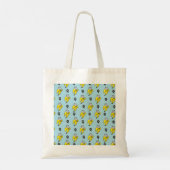 Kat in bananen tote bag (Achterkant)