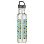 Kat in bananen waterfles  (Achterkant)