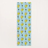 Kat in bananen yogamat (Achterkant)