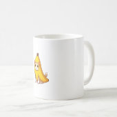 Kat in bananenkostuum koffiemok (Voorkant rechts)