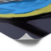 Kat in Bed, Suzanne Valadon Poster (Hoek)