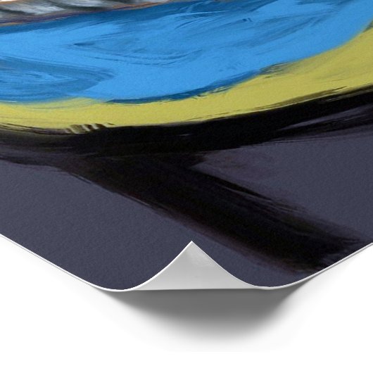 Kat in Bed, Suzanne Valadon Poster (Hoek)