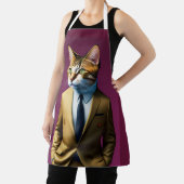 KAT IN BEDRIJFSZAKELIJK SUIT DAD FUNNY KITCHEN SCH SCHORT (Insitu)