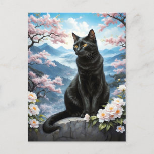 kat in China Briefkaart