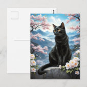 kat in China Briefkaart (Voorkant / Achterkant)