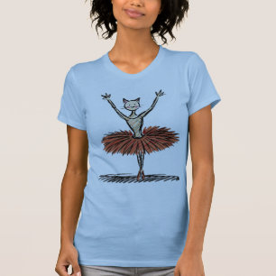 Kat in Dancing Ballet T-shirt