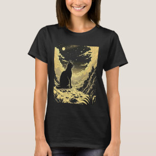 Kat In De Bergen Maneschijn T-shirt